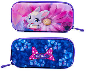 Пенал шкільний каркасний SkyName P-224, фото 1