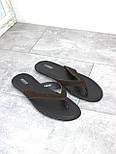 В'єтнамки шльопанці чоловічі великих розмірів коричневі замшеві Rosso Avangard Flip Flops Brown Vel BS, фото 6