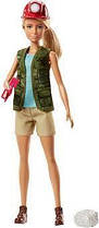 Лялька Barbie ПАЛЕОНТОЛОГ З СЕРІЇ «Я МОЖУ БУТИ ...», DVF50 / FJB12 Оригінал