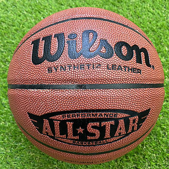 М'яч баскетбольний Wilson №7 PU AllStar, помаранчевий
