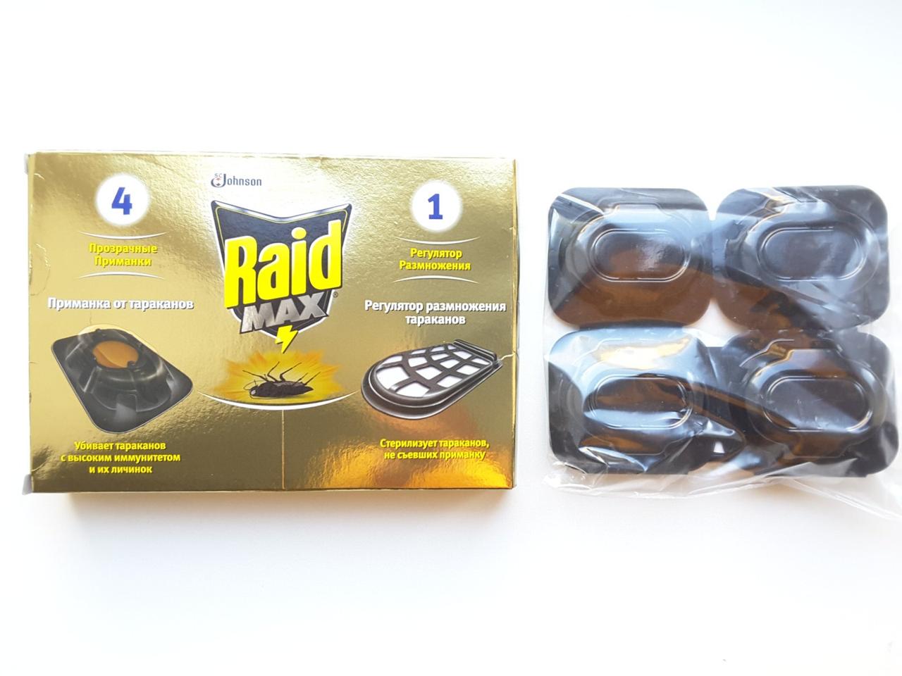 Ловушка от тараканов Raid Max, фото 1