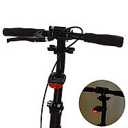 Двоколісний Самокат міської iTrike SR 2-014-B фара, флягодержатель, фото 4