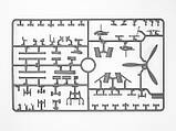 Пластикова модель 1/32 ICM 32023 італійський винищувач-бомбардувальник CR. 42AS Italian Fighter-Bomber, фото 7