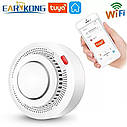 Детектор дыма Earykong smoke sensor. Пожежна сигналізація.Tuya, фото 2