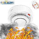 Детектор дыма Earykong smoke sensor. Пожежна сигналізація.Tuya, фото 8