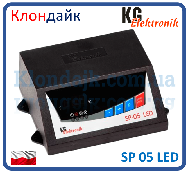Комплект автоматики для твердотопливных котлов KG ELEKTRO SP 05 LED + DPS 120 - фото 4 - id-p210802271