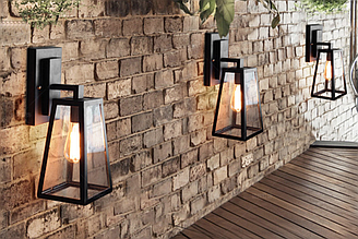 Вуличний настінний світильник. Модель RD-2039