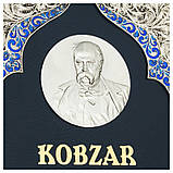 Книга в шкірі "Кобзаря" Taras Shevchenko англійською мовою, фото 6