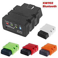 Сканер-адаптер KONNWEI KW902 для диагностики автомобиля OBDII Bluetooth 3.0 Автосканер автотестер ELM327