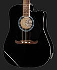 Електро-акустична гітара FENDER FA-125CE WN BLACK, фото 4