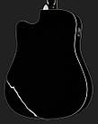 Електро-акустична гітара FENDER FA-125CE WN BLACK, фото 7