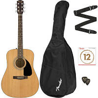 Гитарный набор FENDER FA-115 DREADNAUGHT PACK NATURAL WN V2