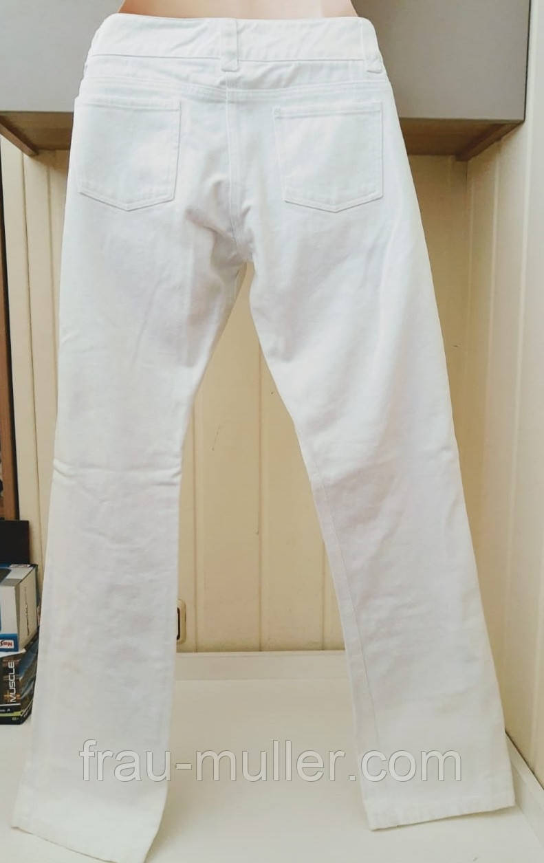Рваные белые джинсы Sinequanone - фото 4 - id-p279689838