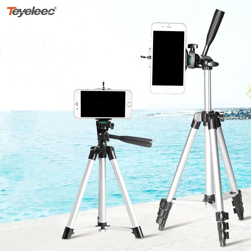 Штатив фірми Teyeleec для фотоапаратів, відеокамер. телефонів - 3110 + кріплення для телефону