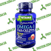 Риб'ячий Жир Puritan's Pride Omega-3 Fish Oil 1000 мг 100 капс