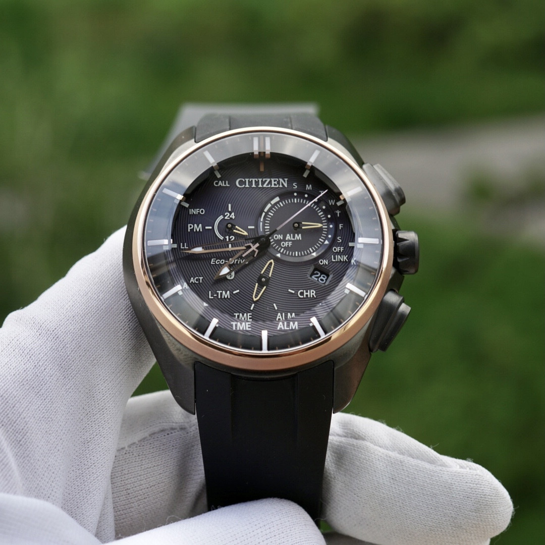 Часы Citizen BZ1044-08E Eco-Drive Titanium Proximity Pryzm Bluetooth MADE IN JAPAN Titanium 100th Anniversary