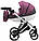 Дитяча коляска 2 в 1 Bair Next White Soft 50, фото 2