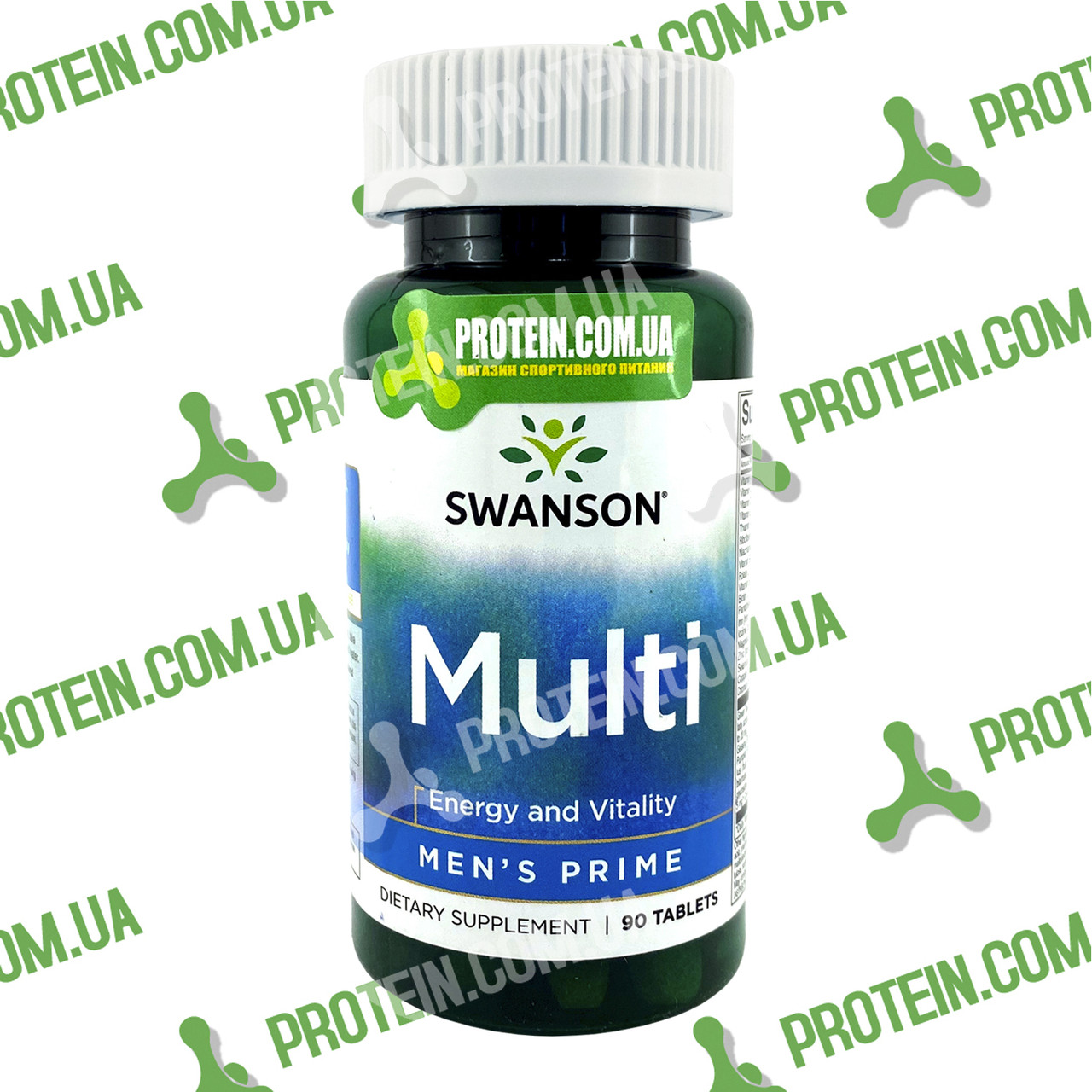Вітаміни чоловічі USA ORIGINAL!! Swanson Multi Men`s Prime Energy and Vitality 90 таб