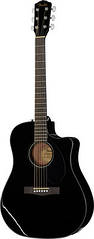 Електро-акустична гітара FENDER CD-60SCE WN BLACK