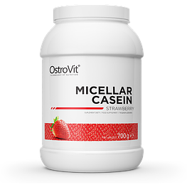 Казеїн Micellar Casein OstroVit 700 г Полуниця