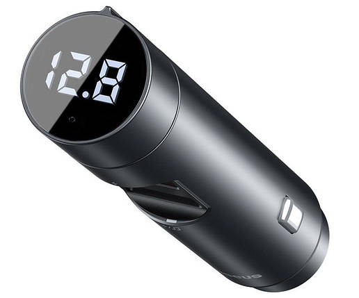 Адаптер автомобільний BASEUS Energy Column CCNLZ-C0S 2USB, 3.1 A, 18W, фото 1