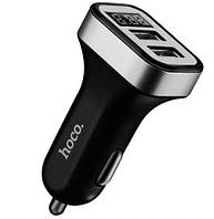 Адаптер автомобільний Hoco Z3 Fast, 2USB, 3.1 А, чорний