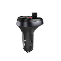 Адаптер автомобільний Hoco Е41 Bluetooth FM 2USB 2.1 А, чорний, фото 4