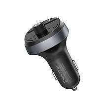 Адаптер автомобільний Hoco Е41 Bluetooth FM 2USB 2.1 А, чорний, фото 5
