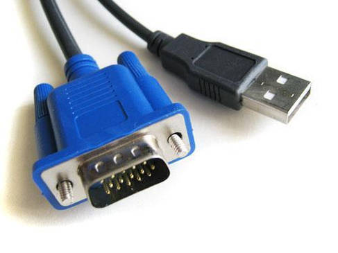 Кабель KVM свіча VGA + USB 47547-12, фото 3