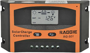Контролер для сонячної батареї Raggie RG-501 20A