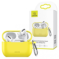 Чехол AirPods Pro Usams BH568 Protective Cover Yellow