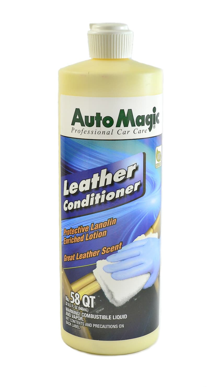 Кондиціонер для шкіри в салоні автомобіля Auto Magic Leather Conditioner QT 58, фото 1
