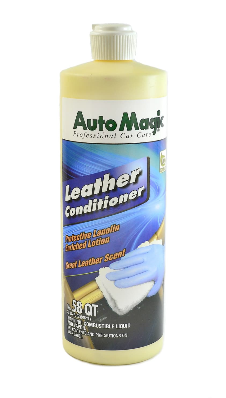 Кондиціонер для шкіри в салоні автомобіля Auto Magic Leather Conditioner QT 58