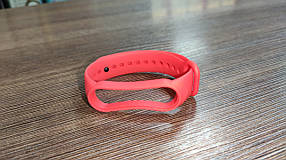 Ремінець для фітнес-браслета Xiaomi Mi band 5 червоного кольору
