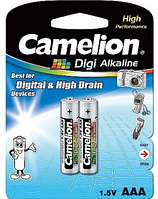 Батарейка CAMELION Digi Alkaline AAA/LR03 (2шт)