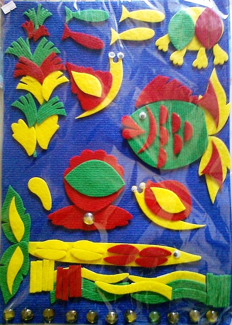 Ковроліновий конструктор "Світ акваріума", фото 1