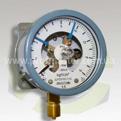 Манометр ДМ-2010 электроконтактный манометр ДМ2010 Сг сигнализирующий ...