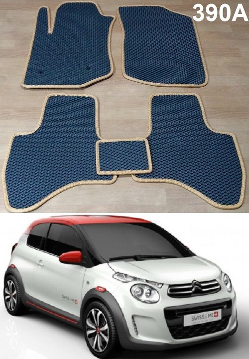 Килимки ЕВА в салон Citroen C1 II '14-22