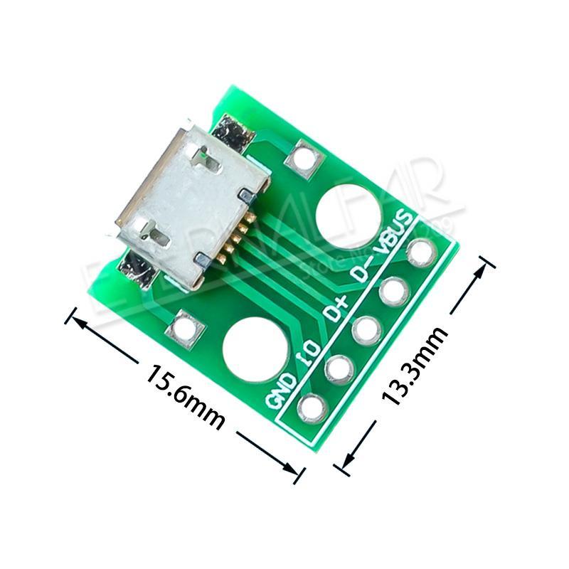 Разъем микро ЮСБ, microUSB мама №2, цена 18.75 грн — Prom.ua (ID ...