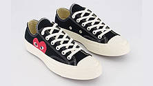 Жіночі кеди Converse x Comme Des Garcons ALL02777, фото 3