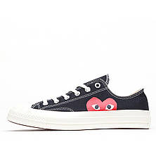 Жіночі кеди Converse x Comme Des Garcons ALL02777, фото 2