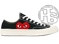 Женские кеды Converse Comme Des Garcons Play Chuck Taylor Low Black 150206C