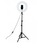 Кільцева лампа 26 см зі штативом 160, фото 2