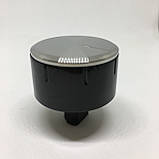 Ручка конфорки чорна/сталева для газової варильної поверхні Bosch PCC., PCH., PCP., PCQ.. 00616100, фото 3
