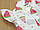 74 4-6 міс (68) тонкий легенький мусліновий боді з короткими рукавами для новорожденної дівчинки літо 9003, фото 2