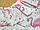 80 6-9 міс (74) стильний нарядний легенький мусліновий бодік з короткими рукавами для новорожденної дівчинки 9005, фото 3