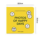 Фотоальбом Photos of happy days | фотоальбом квадратний 22,5х22,5 см, 30 сторінок (15 листів), фото 5
