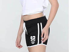 Шорти жіночі молодіжні спорт т. м NAZAR Туреччина S,M,L,XL, фото 3