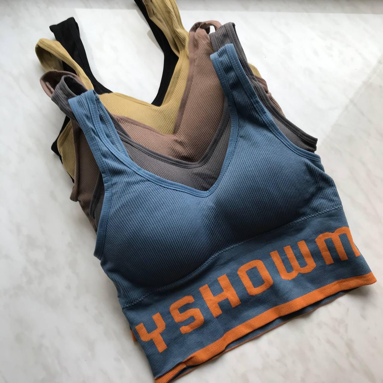 Топ з написом YSHOWM №2040 (A-B) Мікс, фото 1