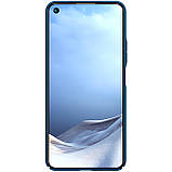 Захисний чохол Nillkin для Xiaomi Mi11 Lite 4G/5G Super Frosted Shield Blue, фото 5
